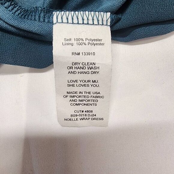 Show Me Your Mumu Noelle Wrap Dress Size 1X j10 - Picture 8 of 9